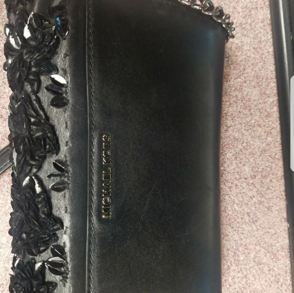 Black mk crossbody